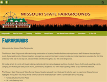 Tablet Screenshot of mostatefairgrounds.com